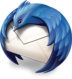 Thunderbird logo. Copyright © Mozilla, file under MPL2